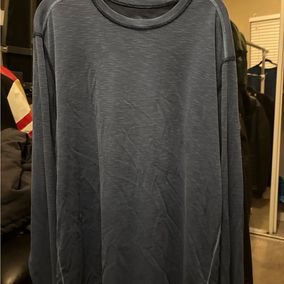 tommy bahama relax shirt Longsleeve Blue large Comfy Longsleeve - Picture 5 of 12